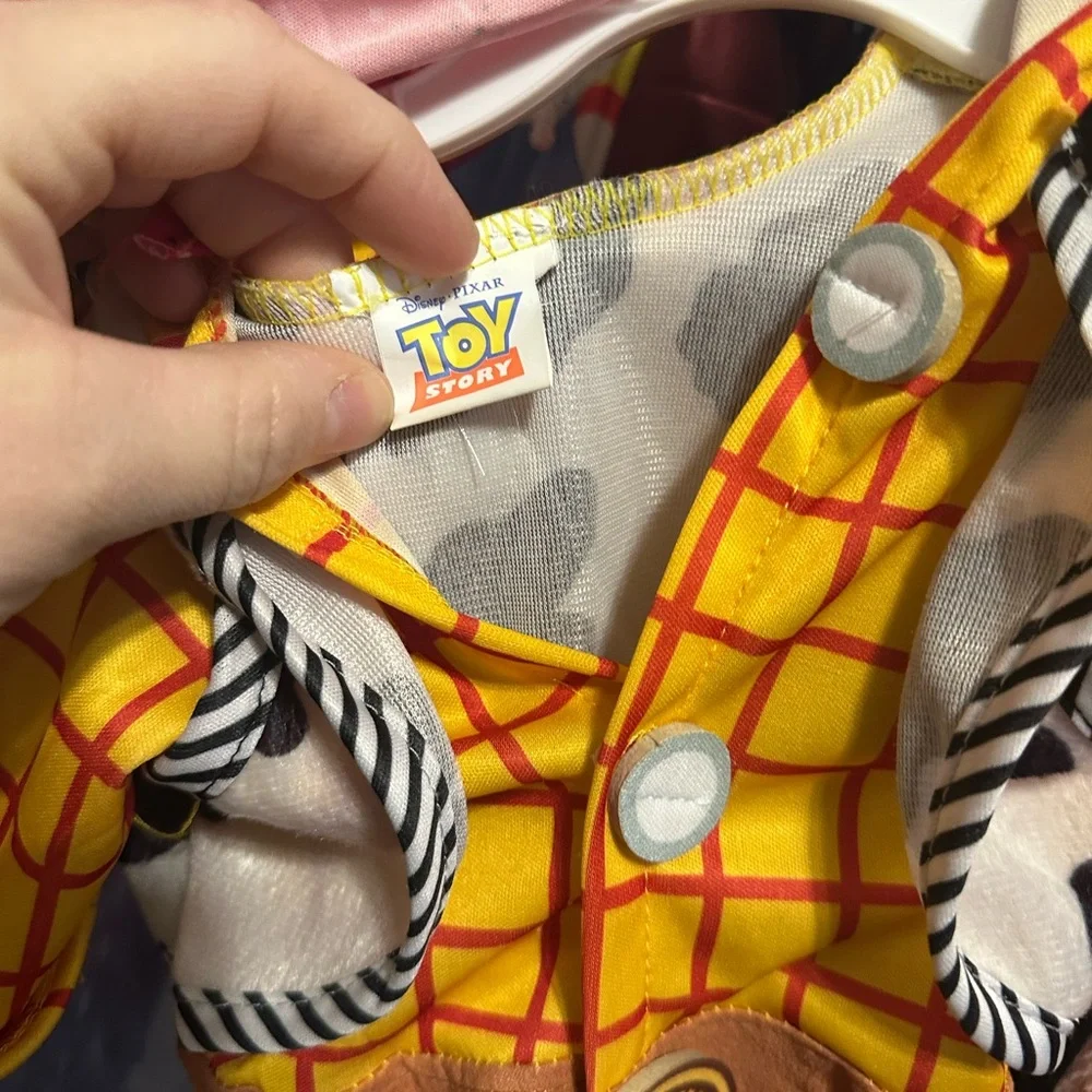 Disney Yellow and Red Dog Costume Clothing